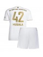 Bayern Munich Jamal Musiala #42 Auswärts Trikotsatz für Kinder 2022-23 Kurzarm (+ Kurze Hosen)